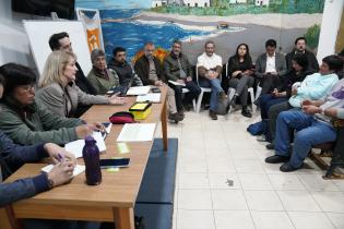 Visita de la intendenta Carolina Cosse al Concejo Vecinal 9, en el Municipio F. Visita de la intendenta Carolina Cosse al Concejo Vecinal 9, en el Municipio F.