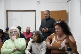 Visita de la intendenta Carolina Cosse al Concejo Vecinal 9, en el Municipio F. Visita de la intendenta Carolina Cosse al Concejo Vecinal 9, en el Municipio F.