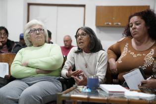 Visita de la intendenta Carolina Cosse al Concejo Vecinal 9, en el Municipio F.