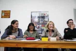 Visita de la intendenta Carolina Cosse al Concejo Vecinal 9, en el Municipio F.