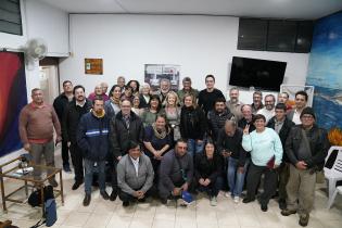Visita de la intendenta Carolina Cosse al Concejo Vecinal 9, en el Municipio F. Visita de la intendenta Carolina Cosse al Concejo Vecinal 9, en el Municipio F.