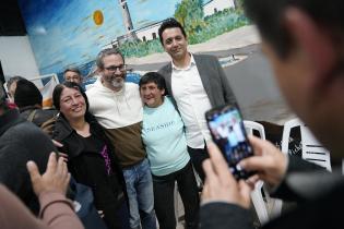 Visita de la intendenta Carolina Cosse al Concejo Vecinal 9, en el Municipio F. Visita de la intendenta Carolina Cosse al Concejo Vecinal 9, en el Municipio F.