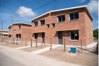 Entrega de viviendas a familias del barrio La Paloma, 17 de octubre de 2022