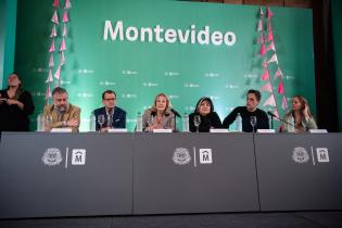 Conferencia de prensa por el Día de las Plazas en la sala Ernesto de los Campos, 17 de octubre de 2022