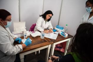 Jornada de testeo gratuito de sífilis en la explanda de la Intendencia de Montevideo Jornada de testeo gratuito de sífilis en la explanda de la Intendencia de Montevideo , 18 de octubre de 2022