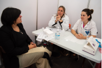 Jornada de testeo gratuito de sífilis en la explanda de la Intendencia de Montevideo , 18 de octubre de 2022