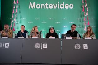 Conferencia de prensa por el Día de las Plazas en la sala Ernesto de los Campos, 17 de octubre de 2022