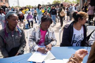 Entrega de viviendas a familias del barrio La Paloma Entrega de viviendas a familias del barrio La Paloma, 17 de octubre de 2022