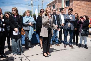 Entrega de viviendas a familias del barrio La Paloma, 17 de octubre de 2022