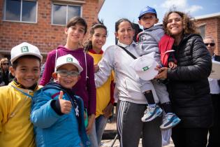 Entrega de viviendas a familias del barrio La Paloma, 17 de octubre de 2022