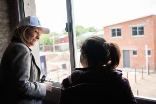 Entrega de viviendas a familias del barrio La Paloma, 17 de octubre de 2022