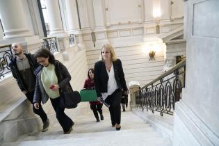 Reunión de la intendenta Carolina Cosse con el CDC de la UDELAR 