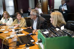 Reunión de la intendenta Carolina Cosse con el CDC de la UDELAR 