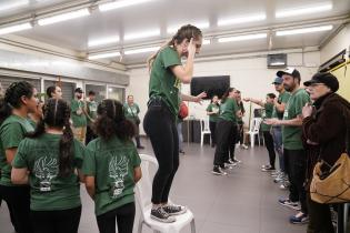 Encuentro evaluatorio del Carnaval de las Promesas en el Anfiteatro Canario Luna