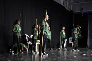 Encuentro evaluatorio del Carnaval de las Promesas en el Anfiteatro Canario Luna