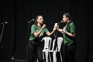 Encuentro evaluatorio del Carnaval de las Promesas en el Anfiteatro Canario Luna