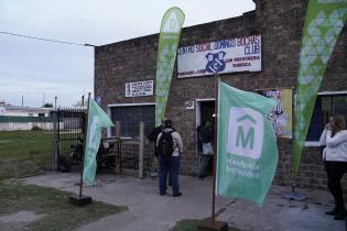 Presentación de obras "Montevideo se adelanta" en la avenida Don Pedro de Mendoza