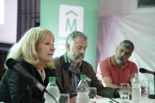 Presentación de obras "Montevideo se adelanta" en la avenida Don Pedro de Mendoza