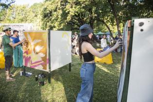 Fiesta por el Día de la Juventud en el Parque del Prado