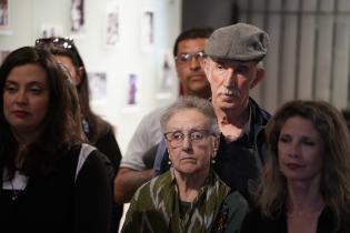 Inauguración de muestra del colectivo "Memoria en Libertad" en la Junta Departamental de Montevideo