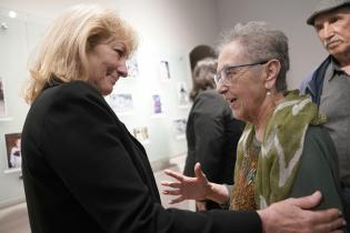 Inauguración de muestra del colectivo "Memoria en Libertad" en la Junta Departamental de Montevideo