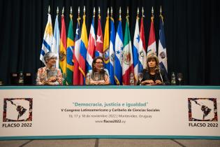 Apertura del V Congreso Latinoamericano y Caribeño de Ciencias Sociales de FLACSO, 16 de noviembre de 2022