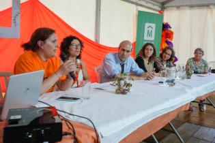 Cierre de la carpa de los derechos en la Plaza de Cagancha