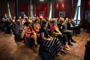 Declaración de Ciudadana Ilustre a Sylvia Meyer en la sala Idea Vilariño Declaración de Ciudadana Ilustre a Sylvia Meyer en la sala Idea Vilariño , 21 de noviembre de 2022