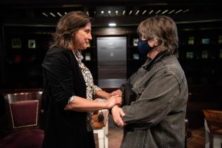 Declaración de Ciudadana Ilustre a Sylvia Meyer en la sala Idea Vilariño Declaración de Ciudadana Ilustre a Sylvia Meyer en la sala Idea Vilariño , 21 de noviembre de 2022