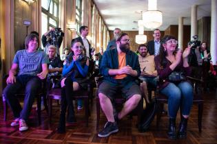 Conferencia de prensa por festival Montevideo Late , 22 de noviembre de 2022