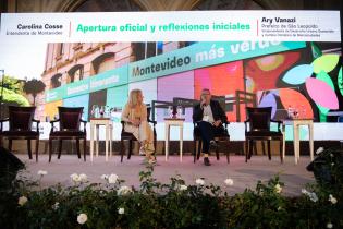 Seminario de ambiente en el marco de la XXVII Cumbre de Mercociudades en Montevideo, 30 de noviembre de 2022