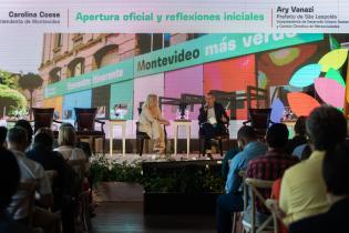 Seminario de ambiente en el marco de la XXVII Cumbre de Mercociudades en Montevideo, 30 de noviembre de 2022