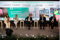 Seminario de ambiente en el marco de la XXVII Cumbre de Mercociudades en Montevideo, 30 de noviembre de 2022