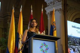 Inauguración Cumbre Mercociudades en Club Uruguay