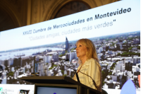 Inauguración Cumbre Mercociudades en Club Uruguay