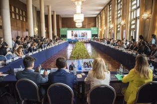 XXVII Cumbre de Mercociudades en Montevideo, 1 de diciembre de 2022