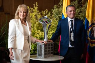 Intendenta Carolina Cosse asume la presidencia de Mercociudades Intendenta Carolina Cosse asume la presidencia de Mercociudades, 01 de diciembre de 2022