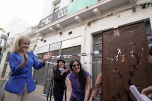 Inauguración de la Marca de Memoria de la guardería Andresito en Ciudad Vieja