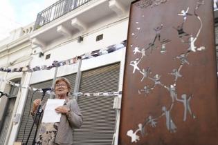 Inauguración de la Marca de Memoria de la guardería Andresito en Ciudad Vieja