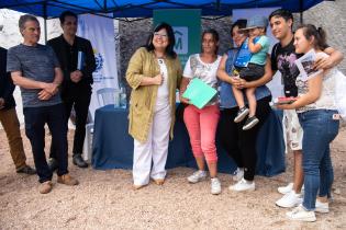 Entrega de viviendas en barrio Campichuelo, 12 de diciembre de 2022