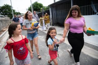 Entrega de viviendas en barrio Campichuelo, 12 de diciembre de 2022