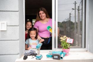 Entrega de viviendas en barrio Campichuelo, 12 de diciembre de 2022