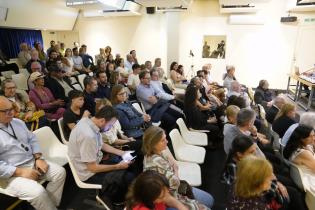 Entrega del «Premio Legión del Libro» en el Museo Nacional de Artes Visuales