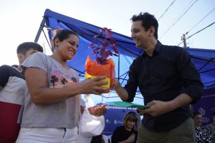 Entrega de viviendas en el barrio La Paloma