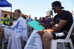 Entrega de viviendas en el barrio La Paloma