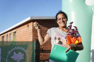 Entrega de viviendas en el barrio La Paloma