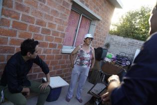 Entrega de viviendas en el barrio La Paloma