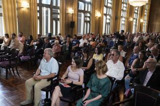 Ceremonia de premiación del Concurso Literario de Montevideo Juan Carlos Onetti