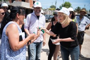 Recorrida por obras en barrio Los Sueños , 22 de diciembre de 2022