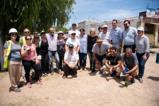 Recorrida por obras en barrio Los Sueños , 22 de diciembre de 2022